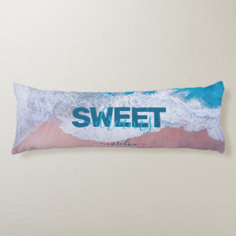 Pink Beach Bermuda Personalisiert Seitenschläferkissen