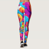 Pink Beach Night Sky Leggings (Rückseite)