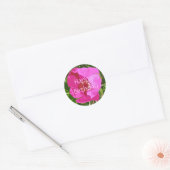 Pink Beach Rose Happy Birthday Daughter Sticker (Umschlag)