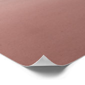 Pink Beach Sunset Ocean Beach Fotoster Poster (Ecke)