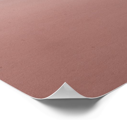 Pink Beach Sunset Ocean Beach Fotoster Poster (Ecke)