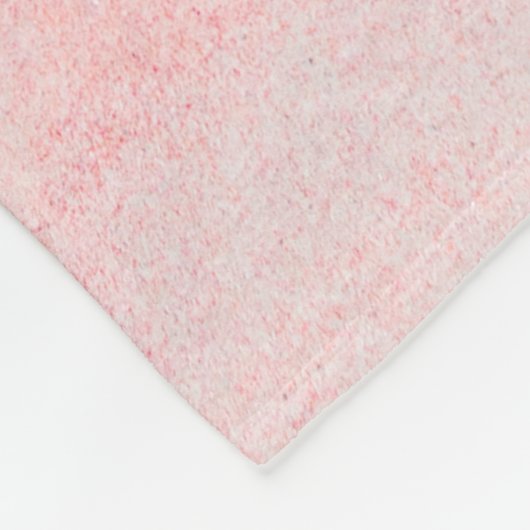 Pink Beach und Splash Wave Fleecedecke (Ecke)