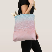Pink Beach und Splash Wave Tasche (Von Nahem)
