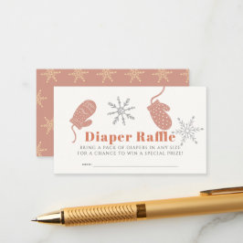 Pink Beanie Boy Baby Dusche Windeln Raffelschein T Begleitkarte