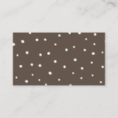 Pink Bear Baby Duschkabine Windelwanne Raffle Tick Begleitkarte (Rückseite)