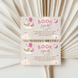 Pink Bear Books for Baby Shooting Begleitkarte