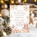 Pink Bear Christmas Winter Girl Babydusche Einladung<br><div class="desc">Feiern Sie mit dieser Pink Bear Christmas Baby Shower Einladung die Freude an neuen Anfängen! Ein ansprechendes Design und eine einfache Anpassung machen es zu einem idealen Ort,  um Ihren Kleinen in dieser Ferienzeit willkommen zu heißen!</div>