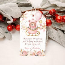 Pink Bear Weihnachtsdusche Vielen Dank für Ihre Un