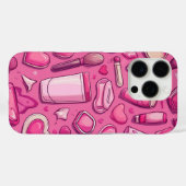 Pink Beauty Essentials Handy Case (Rückseite (Horizontal))