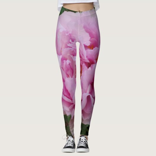 Pink Beauty Leggings (Vorderseite)