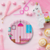 Pink Bedroom Paper Teller (Party)