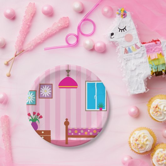 Pink Bedroom Paper Teller (Party)