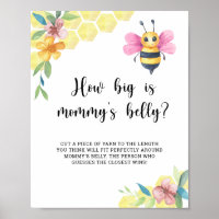 Pink Bee wie groß ist Mamas Bauch Spiel