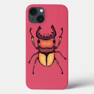 Pink Beetle Inseco Kunst, Dichtung und Musik Case-Mate iPhone Hülle