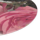 Pink Begonia Blume Cutting Board Schneidebrett (Ecke)