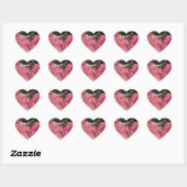 Pink Begonia Blume Stickers (Blatt)