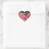 Pink Begonia Blume Stickers (Tasche)