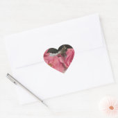 Pink Begonia Blume Stickers (Umschlag)