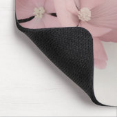 Pink Begonias Mousepad (Ecke)