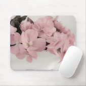 Pink Begonias Mousepad (Mit Mouse)