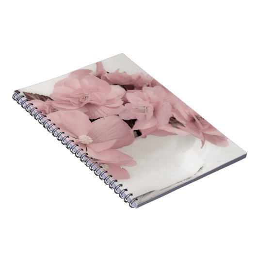 Pink Begonias Notizblock (Rechte Seite)