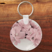 Pink Begonias Schlüsselanhänger (Vorderseite)