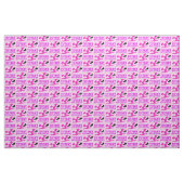PINK BEHALTE CALM UND KECHEN PERSONALISIERT FABRIK STOFF (Yard (91,4 cm))