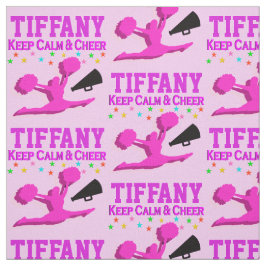 PINK BEHALTE CALM UND KECHEN PERSONALISIERT FABRIK STOFF