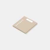Pink-Beige-To-Do-List Post-it Klebezettel (angewinkelt)