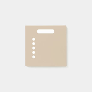 Pink-Beige-To-Do-List Post-it Klebezettel
