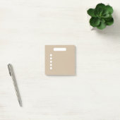 Pink-Beige-To-Do-List Post-it Klebezettel (Büro)