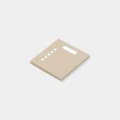 Pink-Beige-To-Do-List Post-it Klebezettel (angewinkelt)