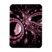 Pink Bejewelus Octopus Magnet (Vertikal)