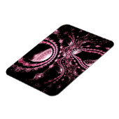 Pink Bejewelus Octopus Magnet (Linke Seite)