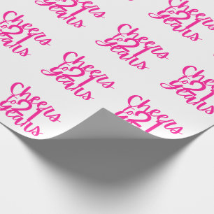 Pink bejubelt das 21-jährige Wrapping Paper Geschenkpapier