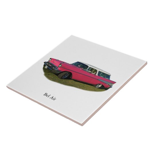 Pink Bel Air Fliese (Seite)