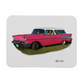 Pink Bel Air Magnet (Horizontal)