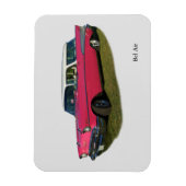 Pink Bel Air Magnet (Vertikal)