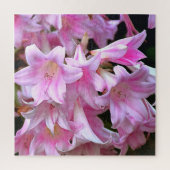 Pink Belladonna Lilies Puzzle (Vertikal)