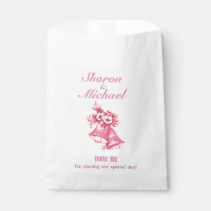 Pink Bells Wedding Geschenktütchen