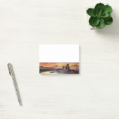 PINK BERGE SEE ALPINE SUNSET LANDSCAPE POST-IT KLEBEZETTEL (Büro)