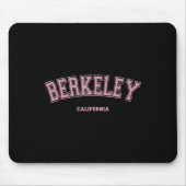 Pink Berkeley California Ca Varsity Style On Berke Mousepad (Vorne)