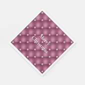 Pink Berry Lila Diamond Serviette (Ecke)