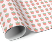 Pink Berry Sweet Girl Geschenkpapier (Rolleneckpunkt)