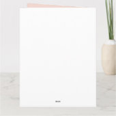 Pink Best Friends Foto Happy Geburtstag Karte (Rückseite)