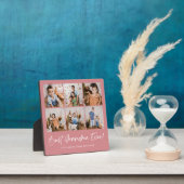 Pink Best Oma je 6 Foto Plaque Fotoplatte (InSitu)