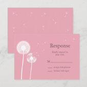 Pink Best wünscht sich! UAWG RSVP Karte (Vorne/Hinten)