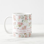 Pink Beste Mama je benannt Kaffeetasse (Links)