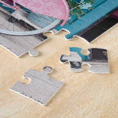 Pink Bicycle at Maui Sugar Shop Lahaina Puzzle (Seite)