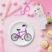 Pink Bicycle Transport Paper Teller (Party)